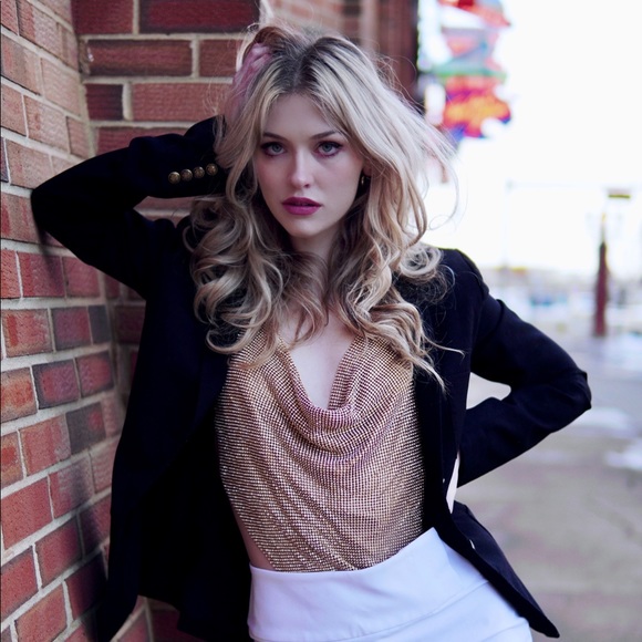 Gold Cami Top from Fashion Nova - Picture 2 of 2